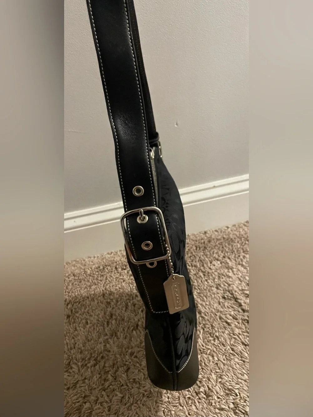 COACH Canvas Chelsea Signature Slim Duffel Medium